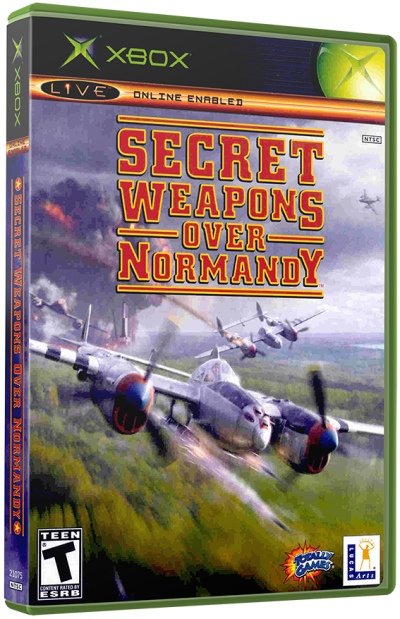 Secret Weapons Over Normandy (USA)3D boxes